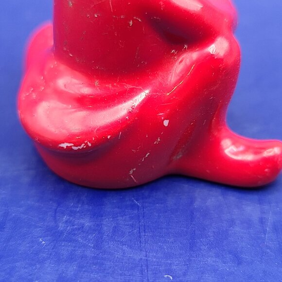 Vintage MCM Japan Christmas Elf Pixie Gnome Santa Hanger Gold Star Kitsch - Picture 10 of 11